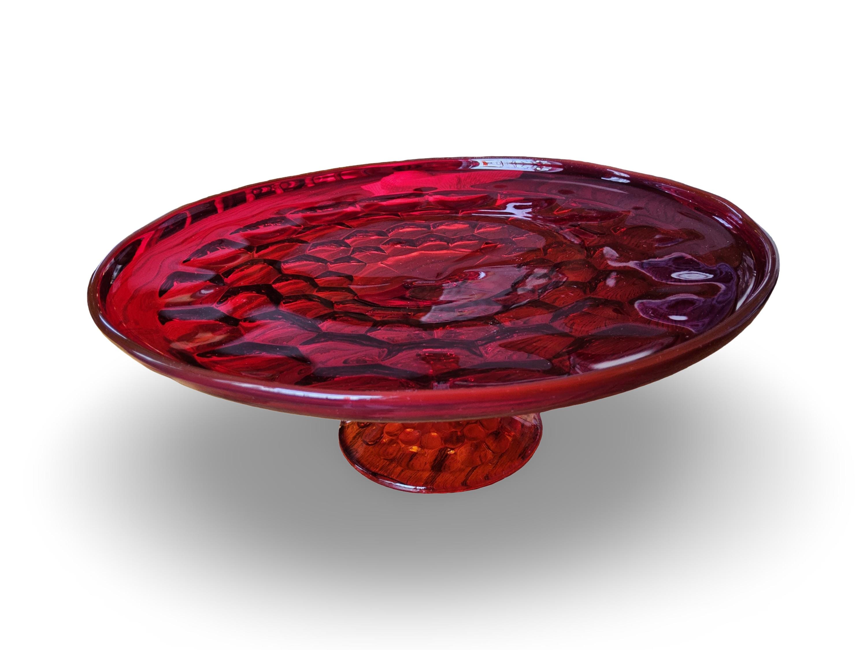 Ruby Anniversary Plate - Etsy