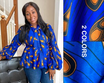 african blouses styles