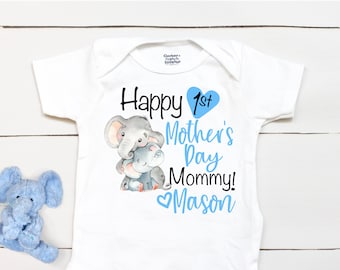 Download First Mothers Day Onesie Etsy