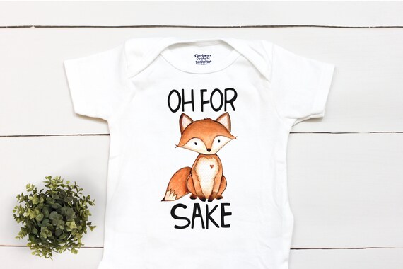 for fox sake onesie