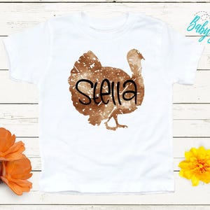 Turkey Shirt - Kids Thanksgiving Shirt - Turkey t shirt - Girls Thanksgiving Shirt - Toddler Shirt - Fall Kids Shirt - Thanksgiving