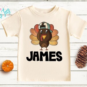 Turkey Shirt - Kids Thanksgiving Shirt - Turkey t shirt - Boys Thanksgiving Shirt - Toddler Shirt - Fall Kids Shirt - Thanksgiving
