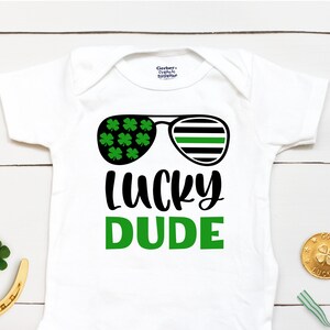 Lucky Dude  // Boys St Patricks Day  // St Patricks Day // Boy  // St Paddys Day // First St Patricks Day // Kids Shirt