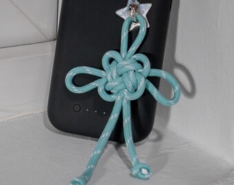 chinese good luck knot phone charm