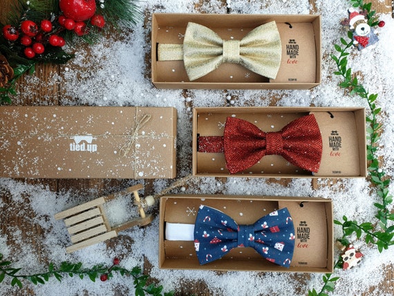 Verzwakken aflevering efficiëntie Geschenken voor hem Kerst GIFT BOX Kerst patroon - Etsy Nederland