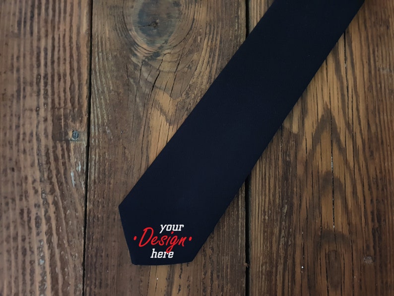 Christmas tie Personalized Tie, CUSTOM Tie, Tie with your Design, Special Order Design, Tie for man, women, kid image 1