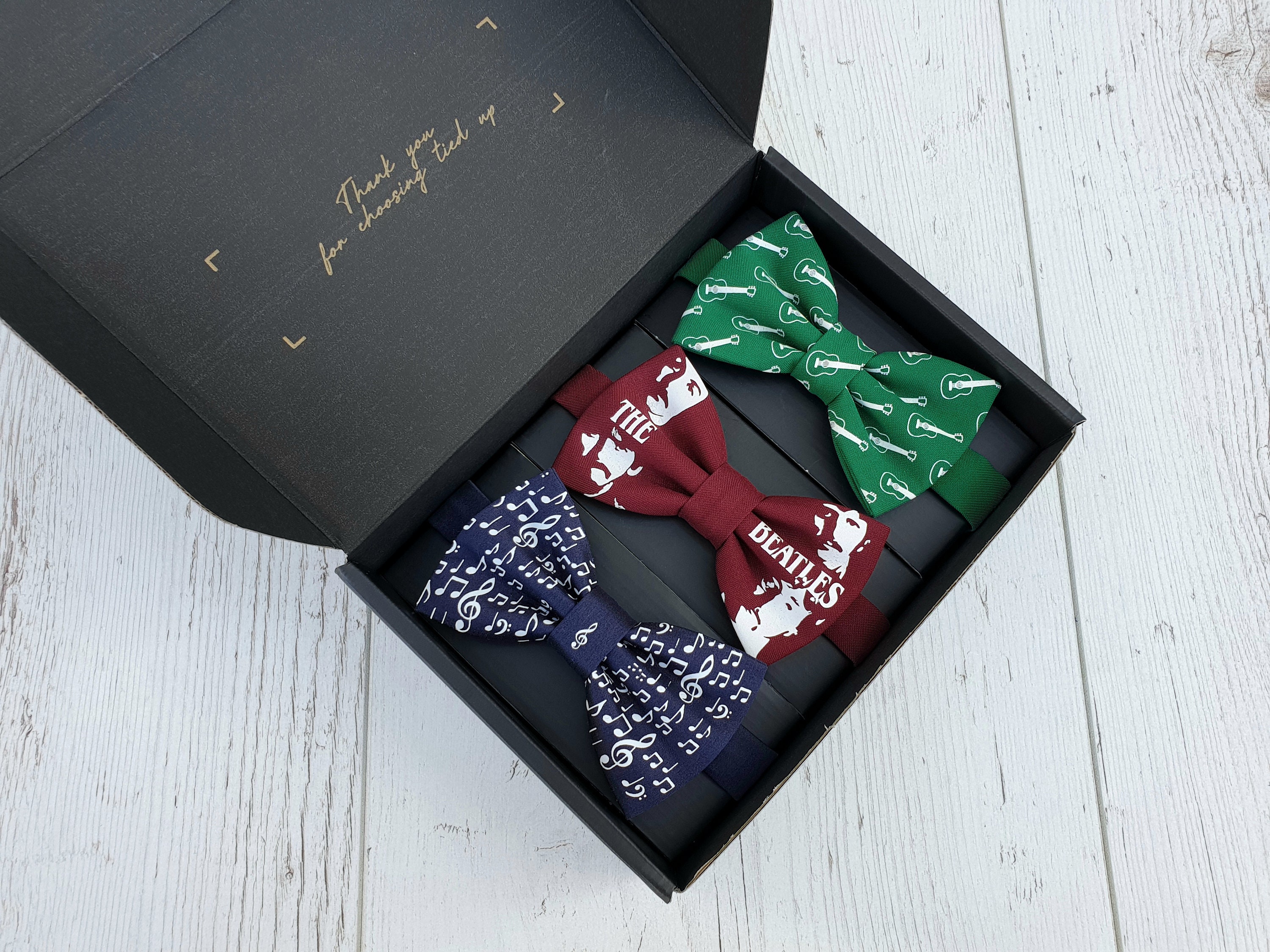 GIFT BOX For Him Complete Gift Set For Him Three Bow Tie Etsy
