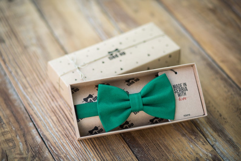 Bow tie for women Bow tie Wedding Bow tie Bowties Basic Green Bow tie Bow tie for men Bow tie for kids