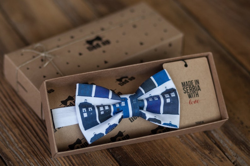 Tardis Bow Tie Bow tie,Bowties,Bow tie for men,Bow tie for women,Bow tie for kids. bowtie Bowtie .Wedding Bow tie