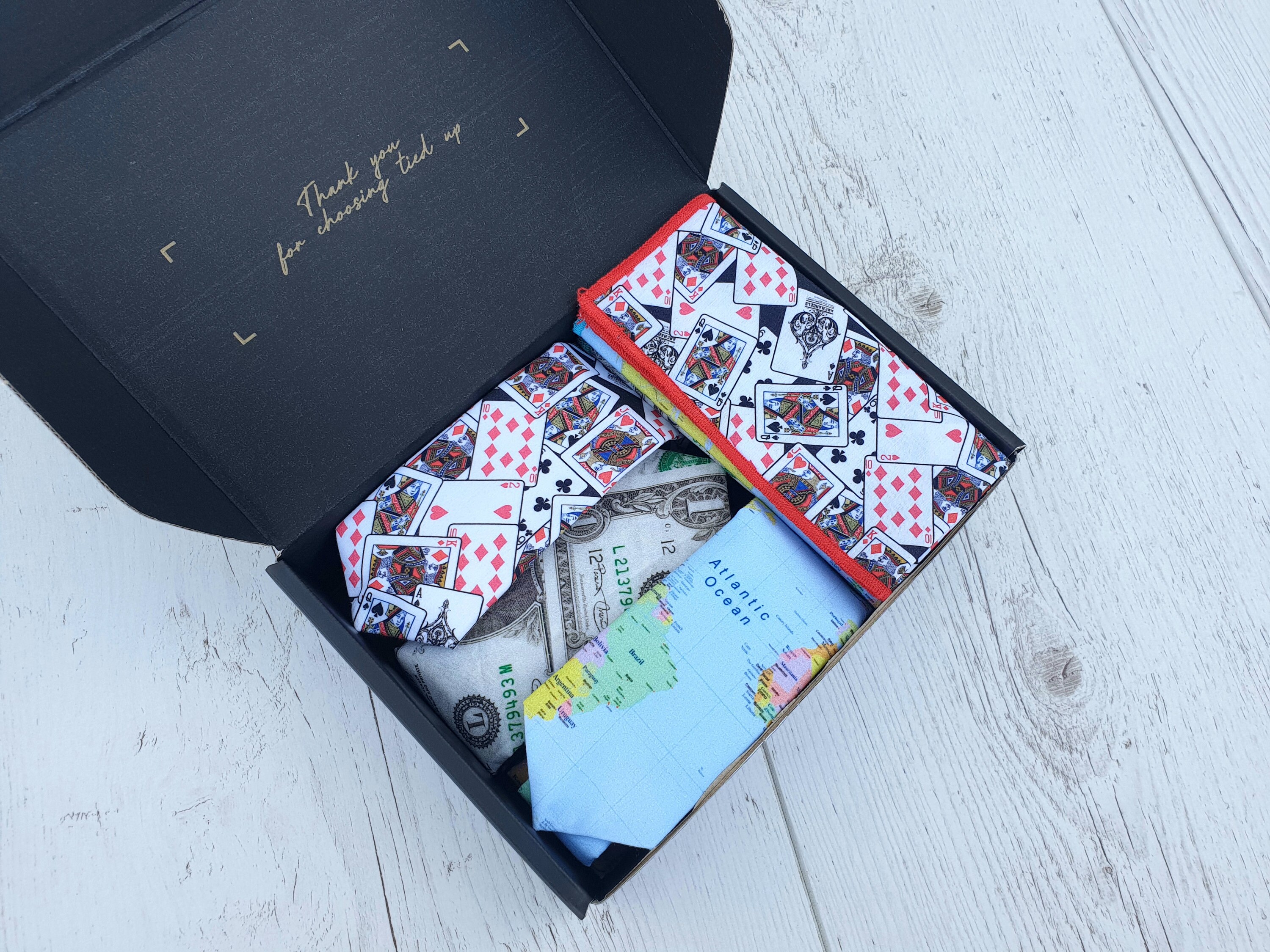 GIFT BOX For Him Complete Gift Set For Him Ties Cravats Etsy
