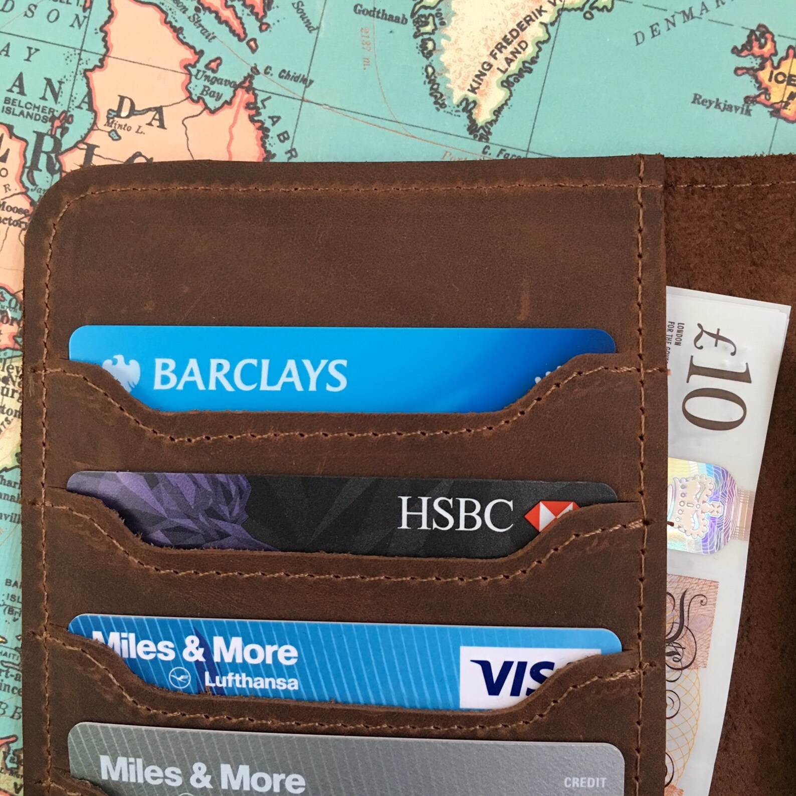 Personalized Leather Passport Wallet Leather Field Notes Cover Etsy UK