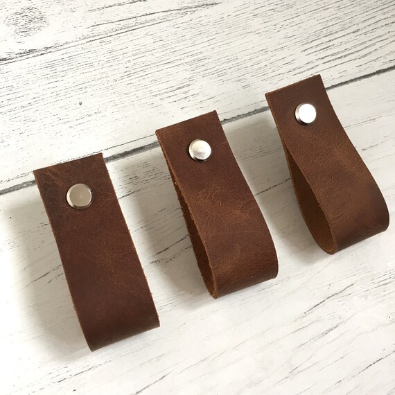 Barn Door Handles Leather Drawer Pulls Cabinet Pulls Cupboard Etsy