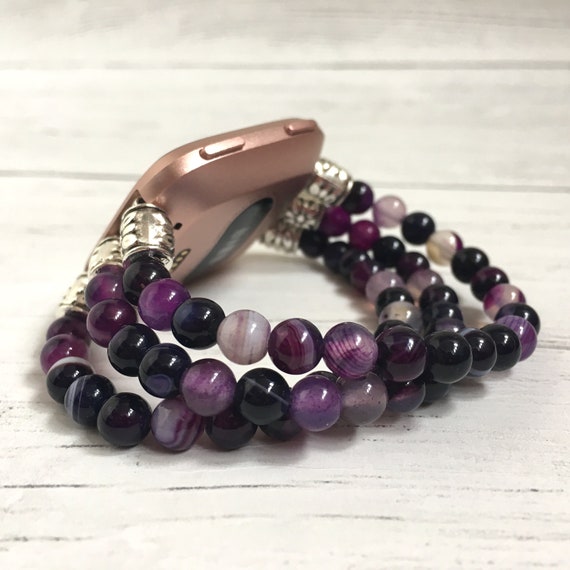 lavender fitbit versa band