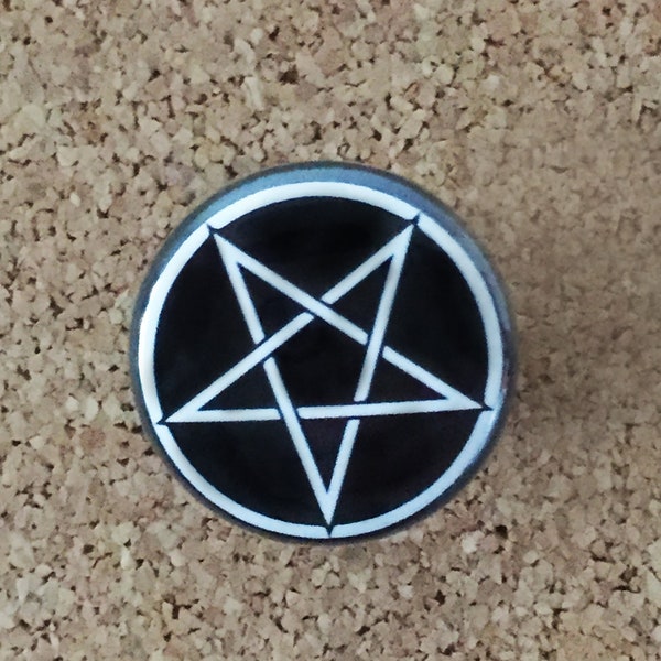 Pentagram 1" pin or magnet