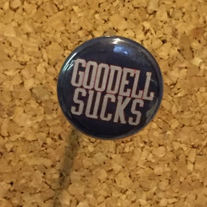 Goodell Sucks 1&quot; pin or magnet
