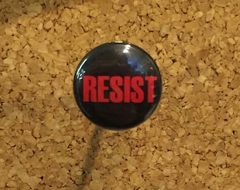 Resistencia al pin/imán de 1"