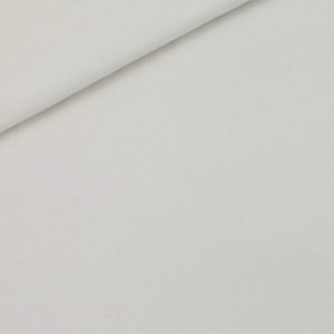 See You at Six fabric/French Terry/Glacier Gray - R/4 way stretch/sold by the 1/2 yard.