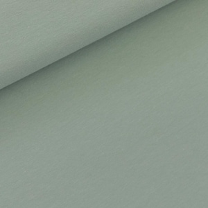 See You at Six Fabric/French Terry/Green Surf - R/4 way stretch/sold by the 1/2 yard.