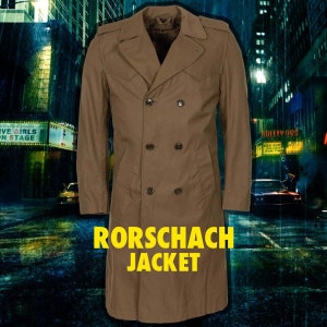 Rorschach Costume Jacket Coat (All sizes available again!)