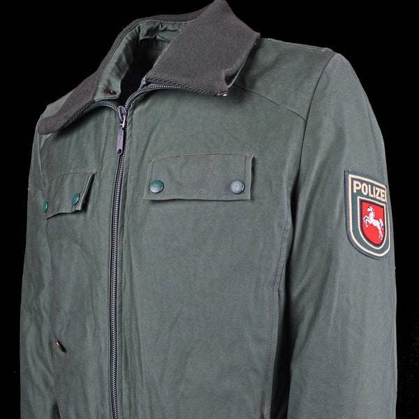 vintage German Police Parka Jacket M