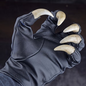 Die ultimativen Krallen Handschuhe Cosplay, Larp, Kostüm Old Bone