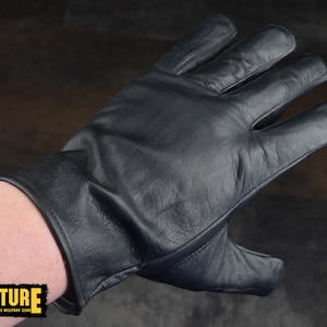 Imperial Commander Officer Leather Gloves