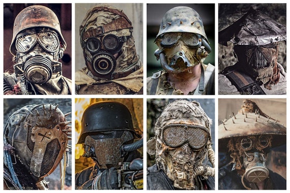 Post-apocalyptic Helmet Mask - Etsy