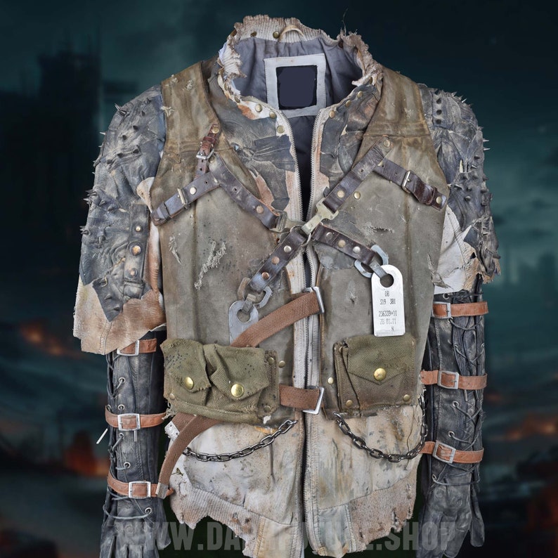 Elbow Long Gloves (Post-Apocalyptic, Steampunk, Cosplay) image 4