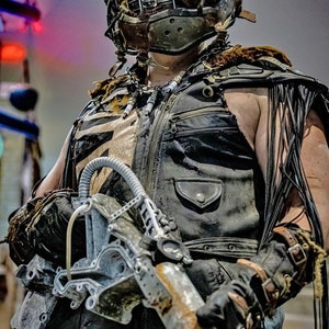 Elbow Long Gloves (Post-Apocalyptic, Steampunk, Cosplay) image 3