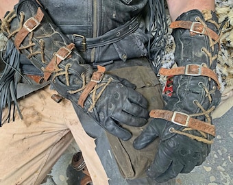 Elbow Long Gloves (Post-Apocalyptic, Steampunk, Cosplay)