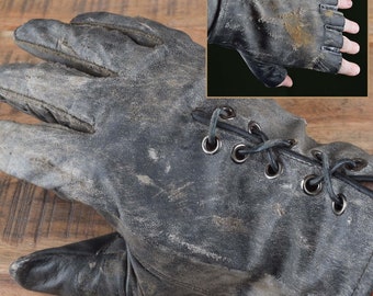 Simple Post-apocalyptic Leather gloves (Mad Max, Fallout)