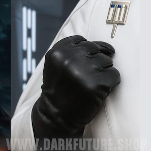 501 Imperial Commander Officer Leather Gloves Men Women
