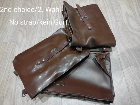 ドイツ軍 レザーマップケース NVA MILITARY（ミリタリー） 実物 USED 東ドイツ軍 NVA マップケース