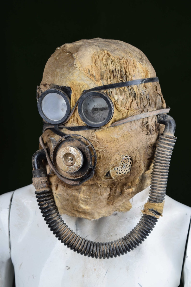 Desert Nomad / Buzzard Mask post Apocalyptic Wasteland Raider | Etsy