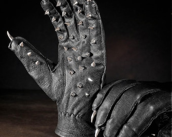 PAINFREAK® - Vampyrhandskar (GRATIS frakt över hela världen) BDSM Spanking Spike Sensorisk Kinky