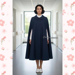 dress blues cape Baby Blue Cape Dress XL main image 1