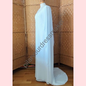 RL-geprüft, maßgeschneidert, gemäß der Kleiderordnung der Rebellenlegion, Kleid aus „Eine neue Hoffnung“, „Nur das Kleid“, Zeremonielles Kleid von Leia, Kleiderordnung von RL, Zeremonielles Kleid