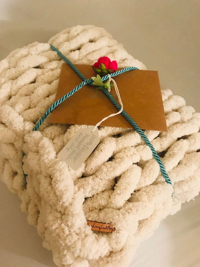 Bulky queen Baby full hand knit Handmade Chunky Blanket twin adult polyester king chenel yar arm knit Gifts homemade cal king
