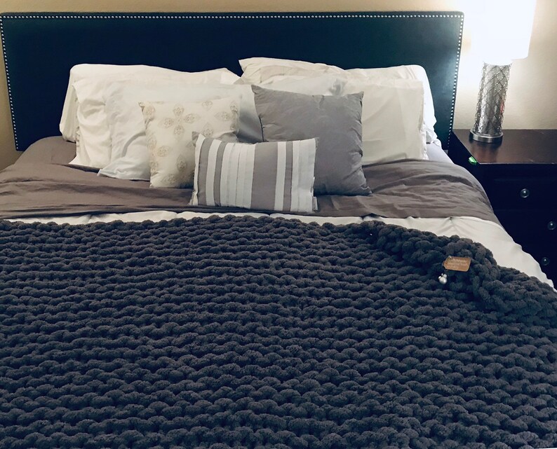 Bulky queen Baby full hand knit Handmade Chunky Blanket twin adult polyester king chenel yar arm knit Gifts homemade cal king