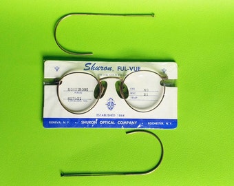 NOS Vintage 1940s 12kgf Shuron 'Ronstrong' Ful-Vue Eyeglasses