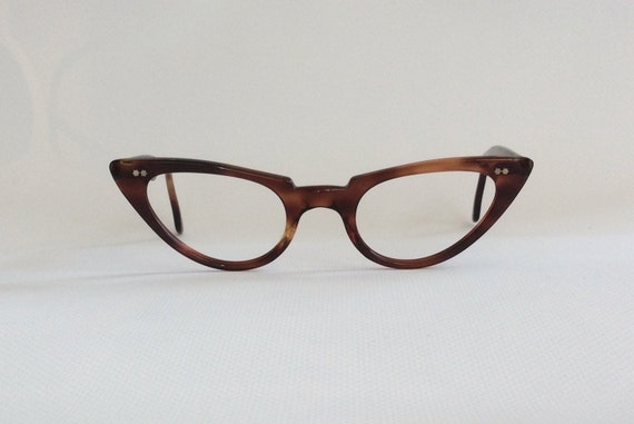 NOS, Vintage 1960s 'Sleek' Eyeglasses by American… - image 1