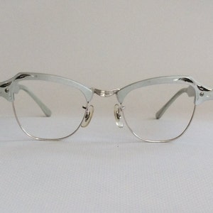 NOS, Vintage 1950s/1960s 12kgf/Aluminium Bausch & Lomb Eyeglasses
