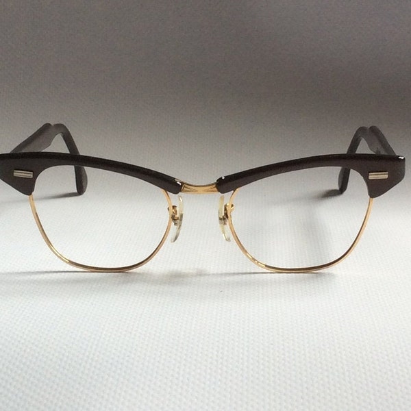 NOS, Vintage 1950s/60s 12kgf 'All Américan Belle' Eyeglasses by U.S. Opt.