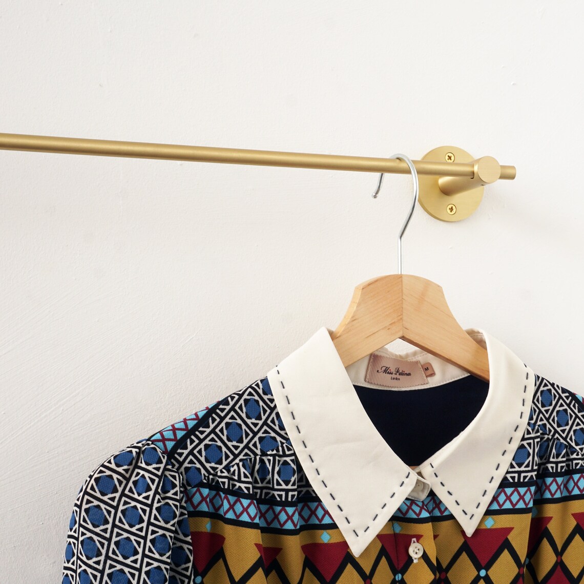 Brass Towel Rail Brass Bathroom Rail Brass Clothes Rail | Etsy