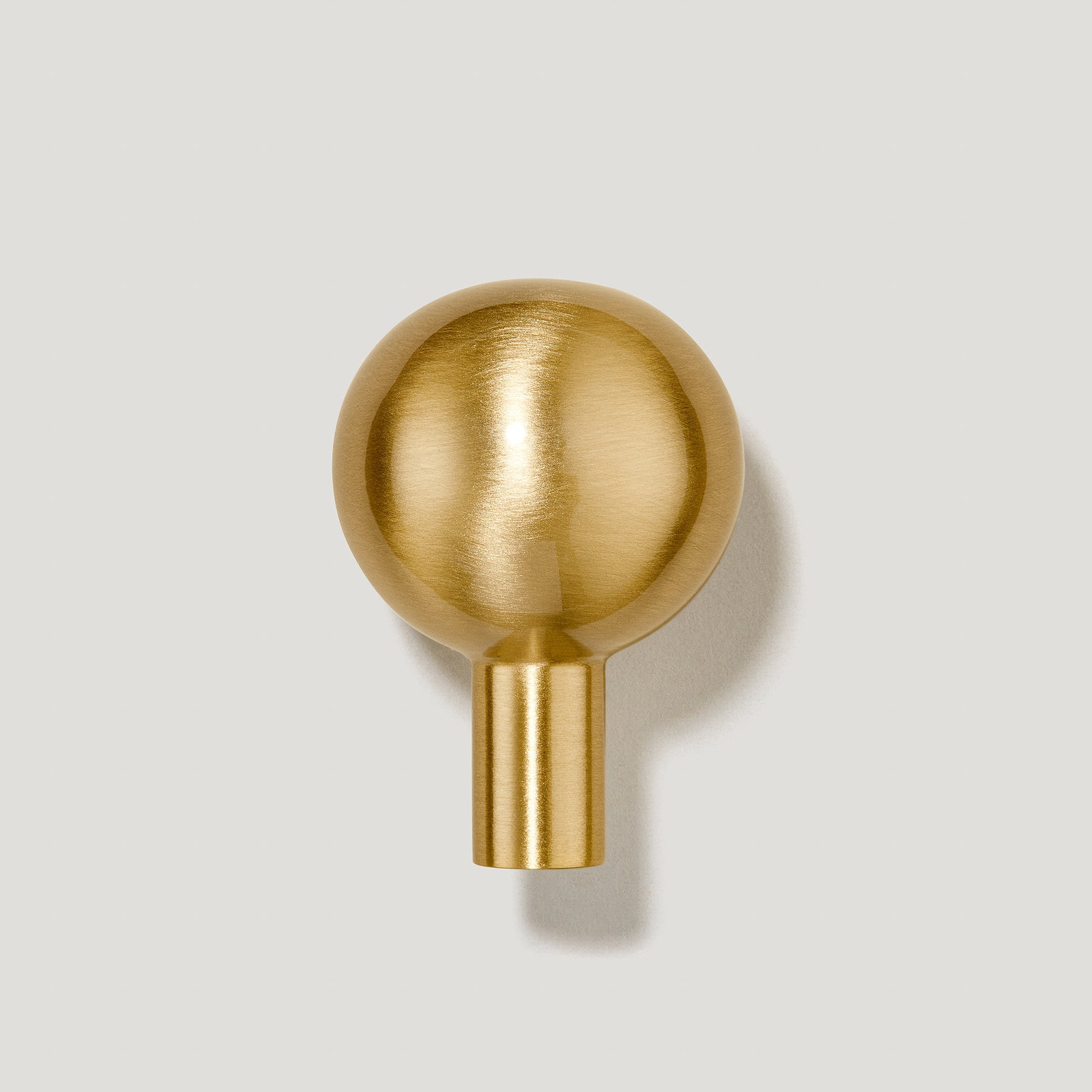 Spherical Solid Brass Knobs Round Brass Knobs Etsy