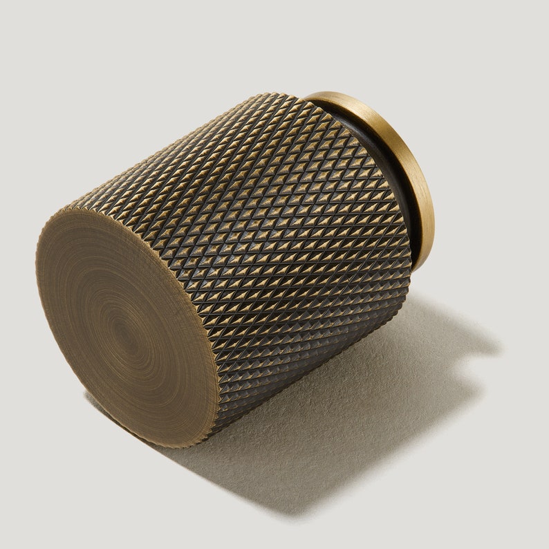 Knurled T Bar Kitchen Handles Antique Brass Bronze Door Etsy