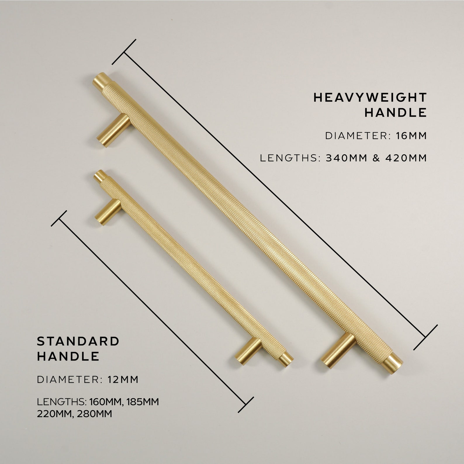 Knurled Kitchen Handles Solid Brass Satin Brass Door Handles Etsy UK