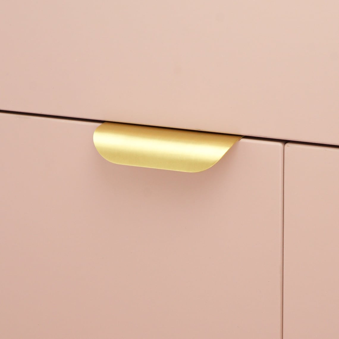 Curved Brass Lip Pull Handles Brass Door Handles Etsy UK