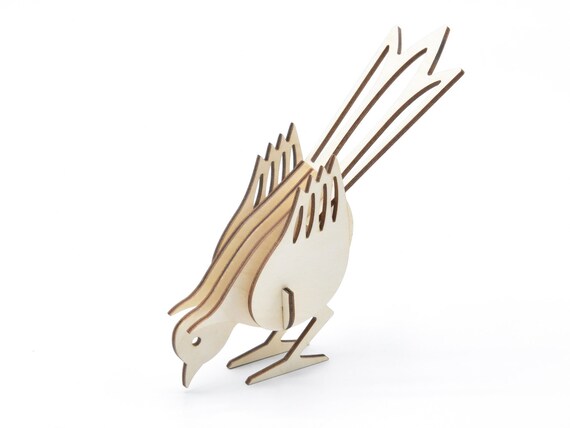 Petit Oiseau En Bois Billie La Pie