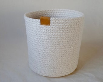 Details about   Leather Kitchen Trash Can with Lid Soft Close Waste Paper Basket with Removable 